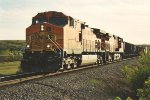 Eastbound local approaches the yard